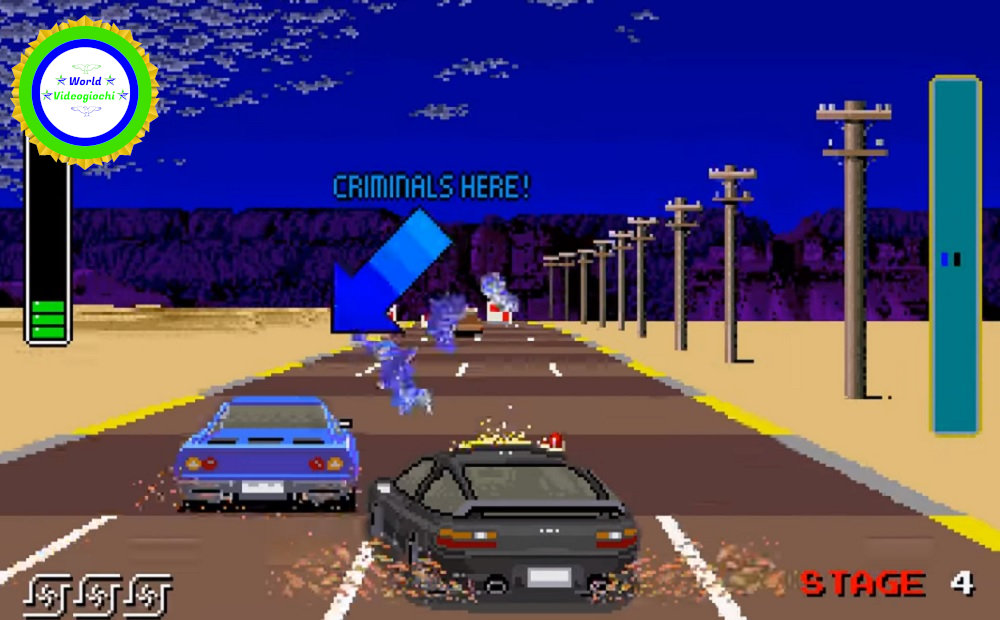 Chase HQ, immagine 6. World Videogiochi