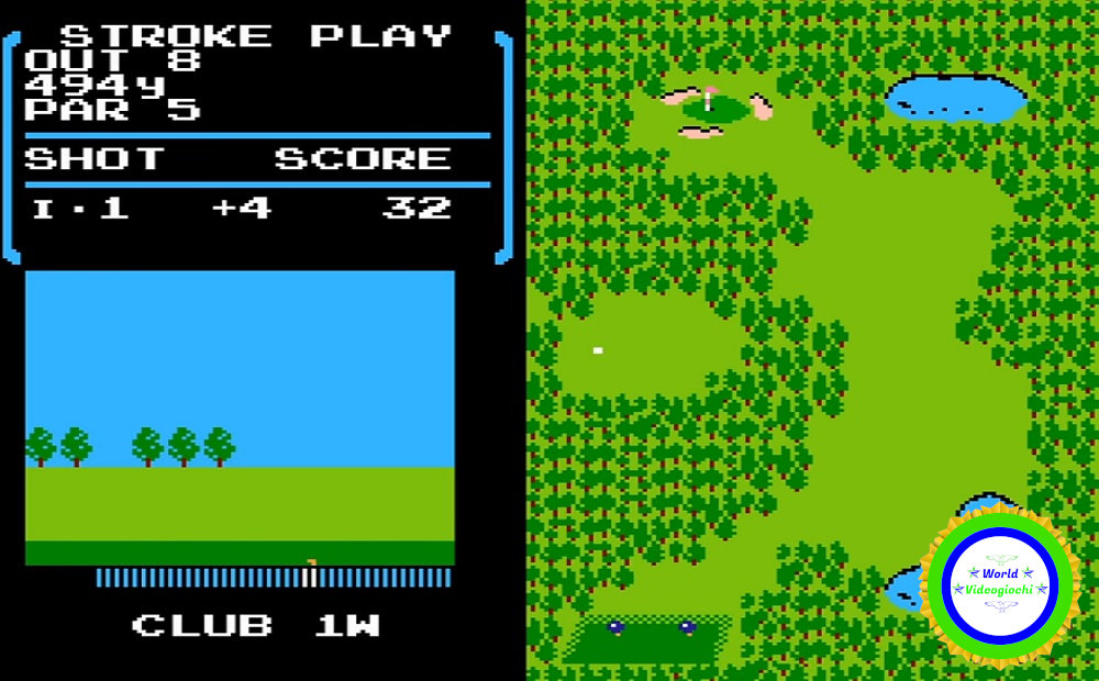 Golf (1984), immagine 3. World Videogiochi