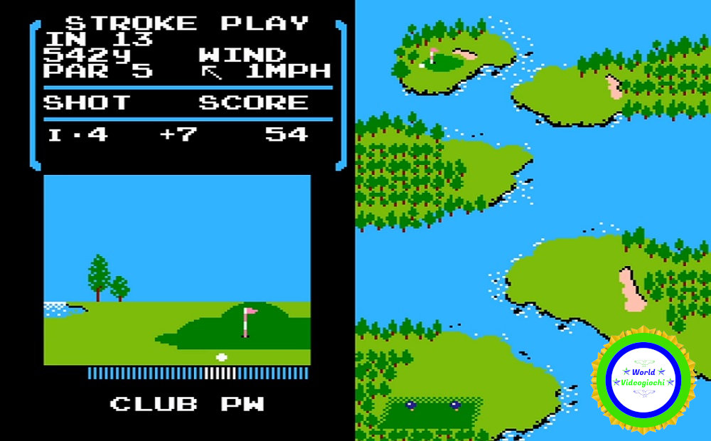 Golf (1984), immagine 4. World Videogiochi