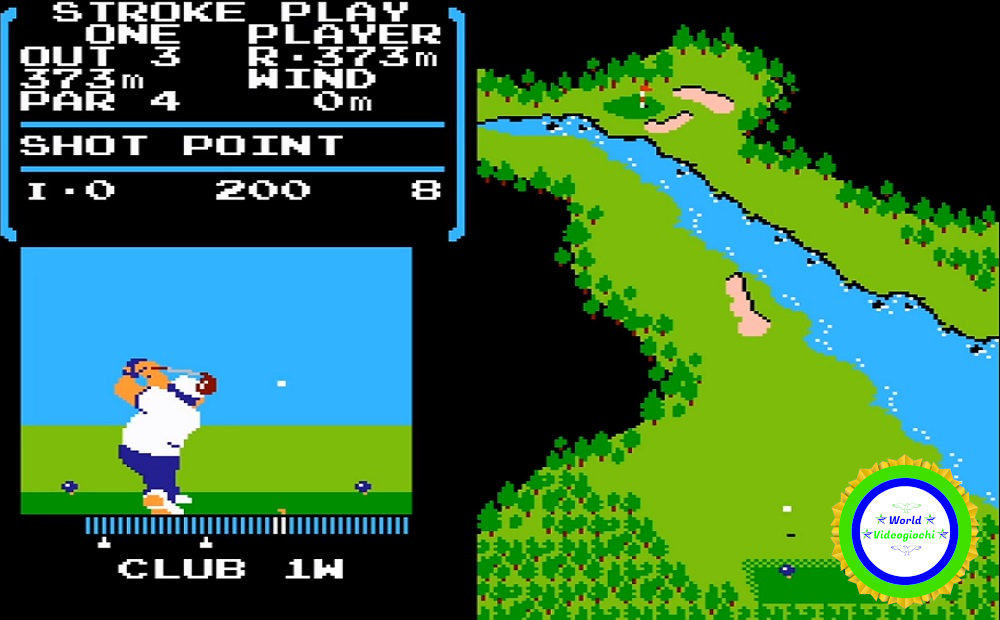 Golf (1984), immagine 5. World Videogiochi