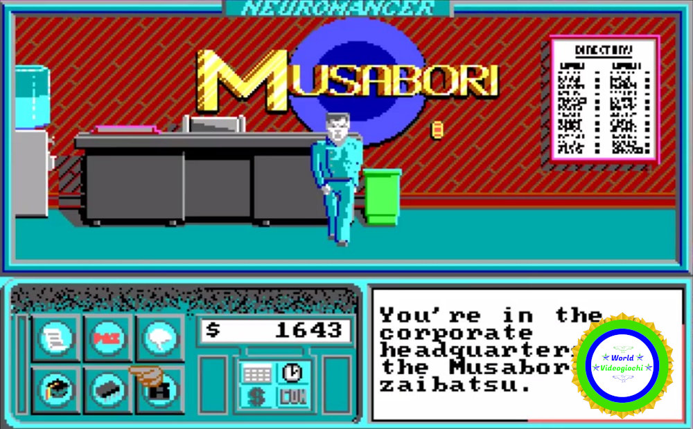 Neuromancer, immagine 4. World Videogiochi