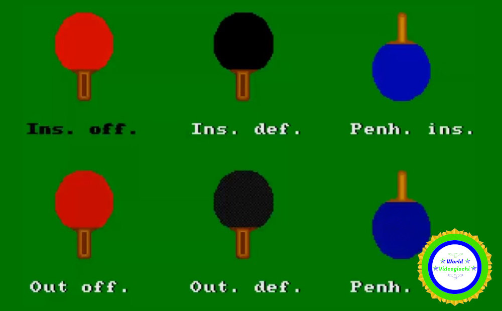 Table Tennis Simulation, immagine 4. World Videogiochi